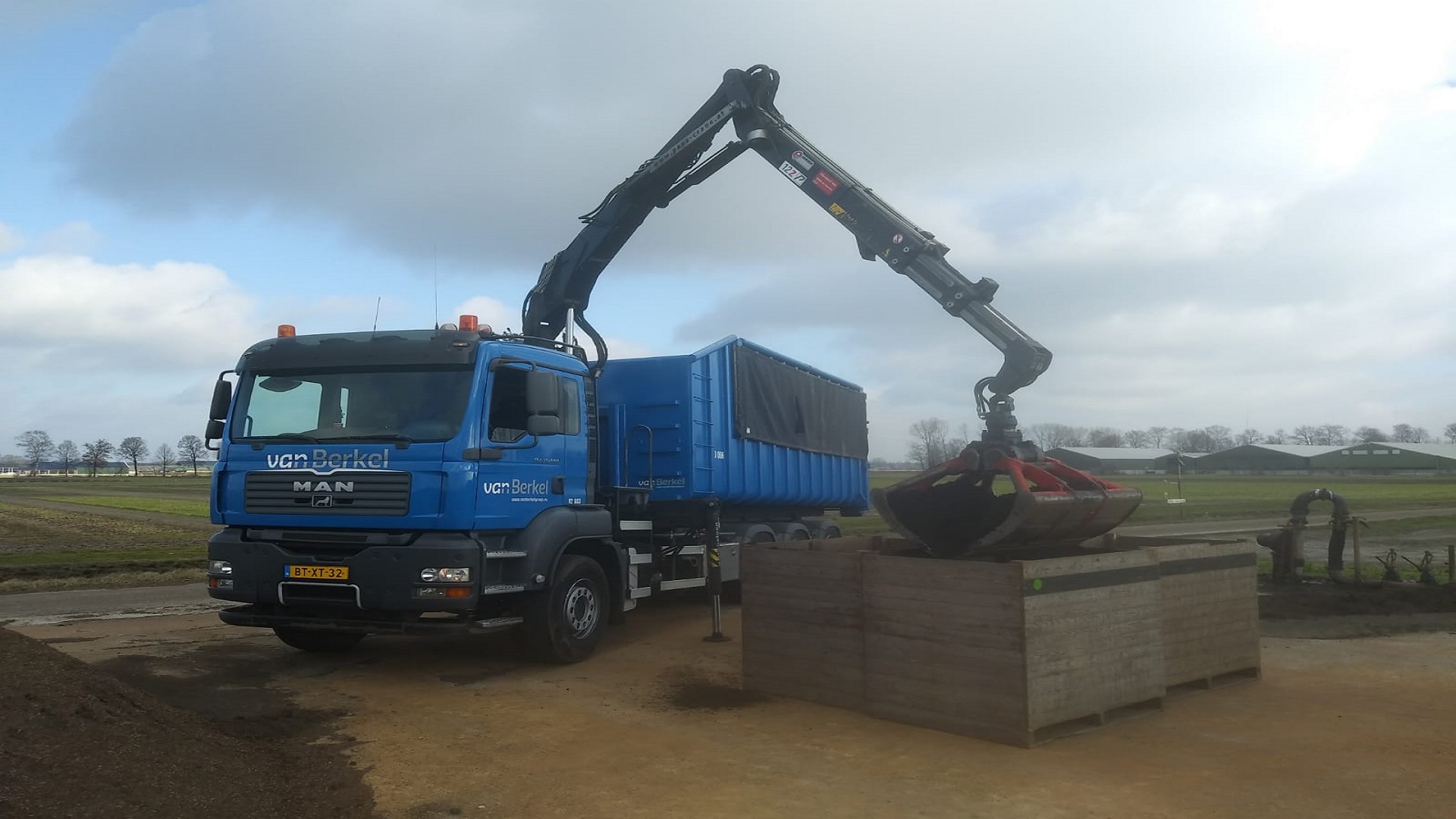 Levering 0-20 compost proefboerderij Vredepeel